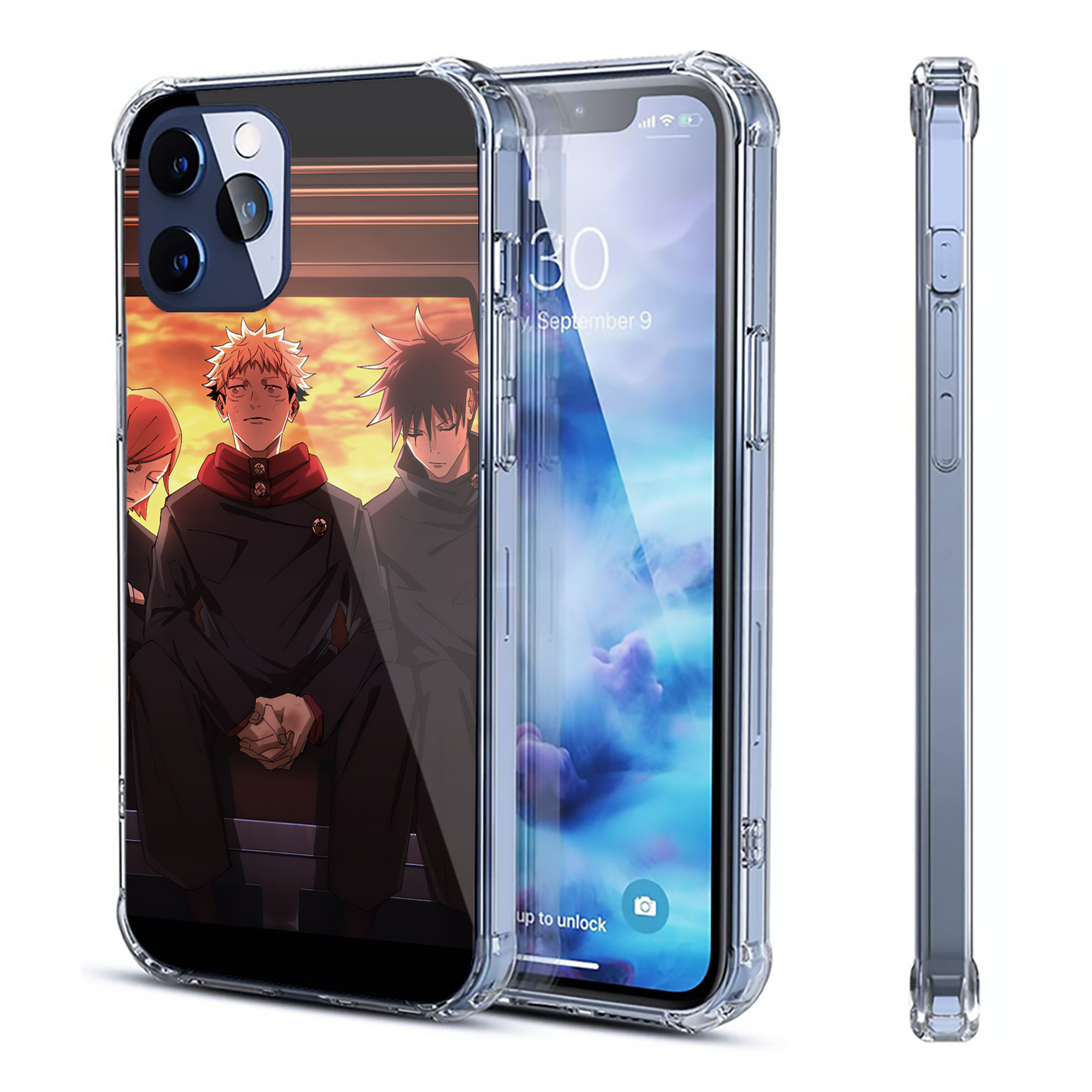 （画像用） SPY×FAMILY间谍家家酒 【iPhone 12シリーズ対応】透明スマホケース（クリアソフトケース）